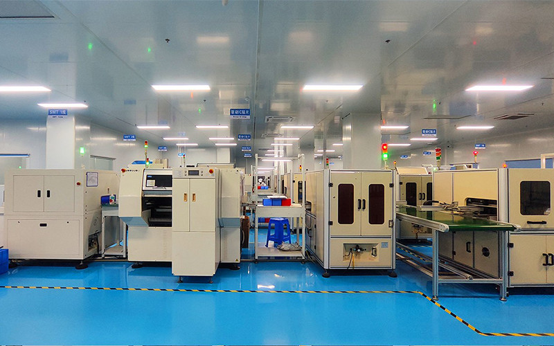 SHENZHEN DDW TECHNOLOGY CO.,LTD linha de produção da fábrica