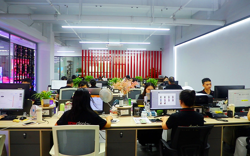 SHENZHEN DDW TECHNOLOGY CO.,LTD linha de produção da fábrica