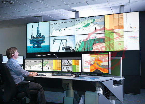 o videowall comercial do centro de operações do tela panorâmico de 55 polegadas indica a relação de sinal DDW-LW550HN14 de HDMI DVI VGA
