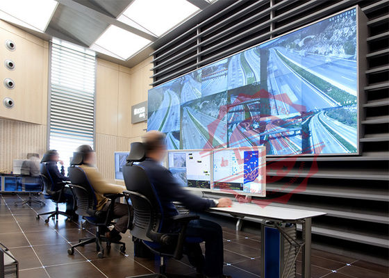 parede video da sala de comando 2X3 lêndeas do Samsung Display HDMI VGA 1080P 700 de 55" de 3.5mm