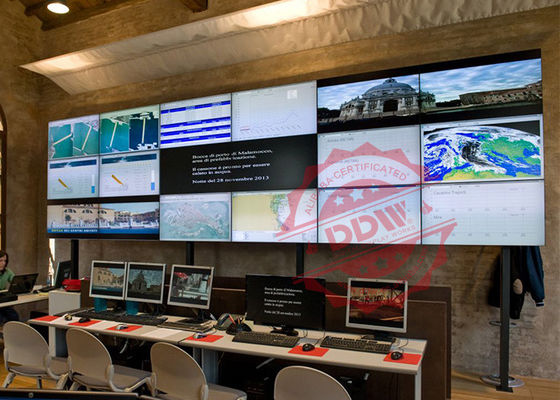 1.7mm 700 monitor estreito super da moldura da parede 55 video de Samsung das lêndeas para o arrendamento DDW-LW550HN14