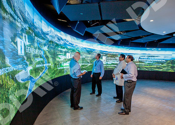 As lêndeas video curvadas luminoso conduzidas da tela 500 surgem o monitor fino antiofuscante da moldura do LG