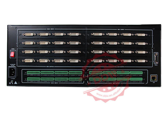 O processador video 2x3 1920X1080p da parede de VGA DVI HDMIx2 entrou Cctv Windows da segurança