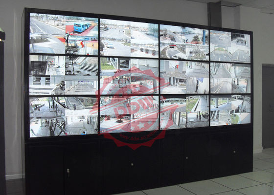 parede video da sala de comando 2X3 lêndeas do Samsung Display HDMI VGA 1080P 700 de 55" de 3.5mm