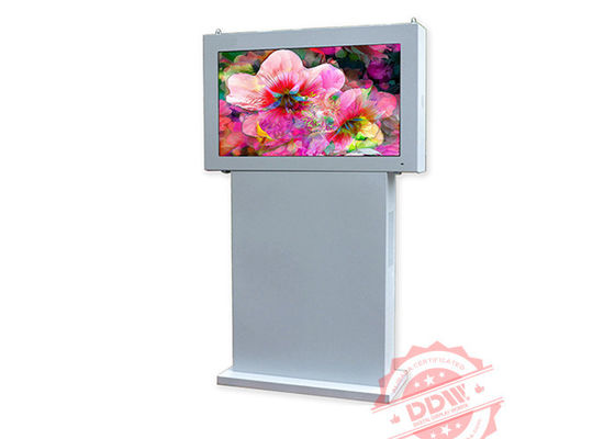 50 polegadas Tft Tipo Stand Alone Exterior Digital Signage Totem 1920x1080 Resolução