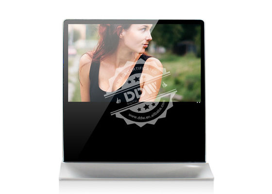 32" - 98" exposição digital do signage do Landscap do suporte do assoalho x 1920 1080P, 500cd/m2 para o uso alugado comercial DDW-AD5501S