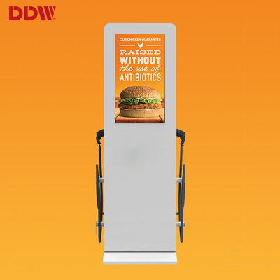 Exposição impermeável ereta livre do Lcd do Signage de Digitas para o carro de Elcetric que carrega DDW-AD4901S