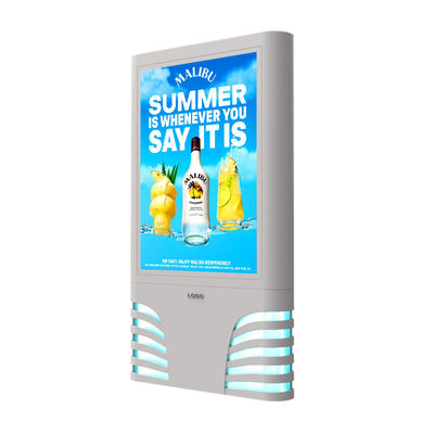 Instalação fácil impermeável p4 p5 p6 p8 p10 8000nits secção de alumínio exterior LED sinalização digital