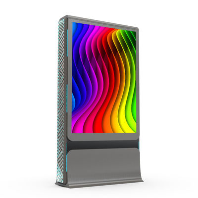 Fácil instalação personalizada de alto brilho p4, p5, p6, p8, p10 IP65 mupi digital LED