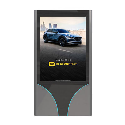 Instalação fácil P4 P5 P6 P8 P10 10000nits 3840hz mupi display exterior LED digital