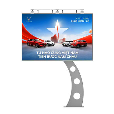 P6 8000nits aço IP65 impermeável publicidade digital eletrônica exterior led outdoor