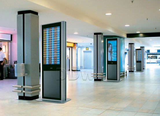 Totem 42" da exposição de StandaloneStretched LCD WLED interativo Backlit com software