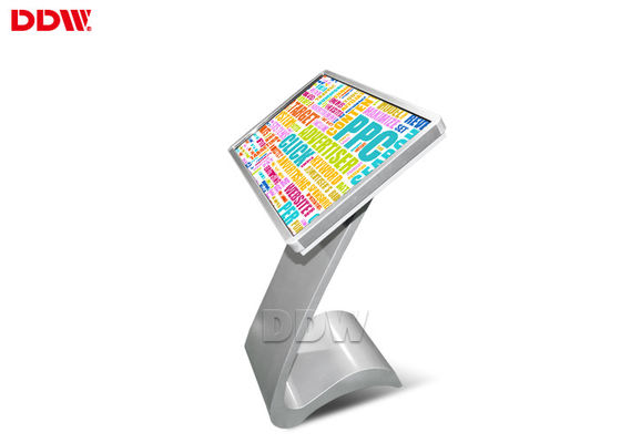O quiosque interativo do monitor digital capacitivo avançado do signage do tela táctil da tecnologia do IR não indica nenhum ruído DDW-AD4701TK