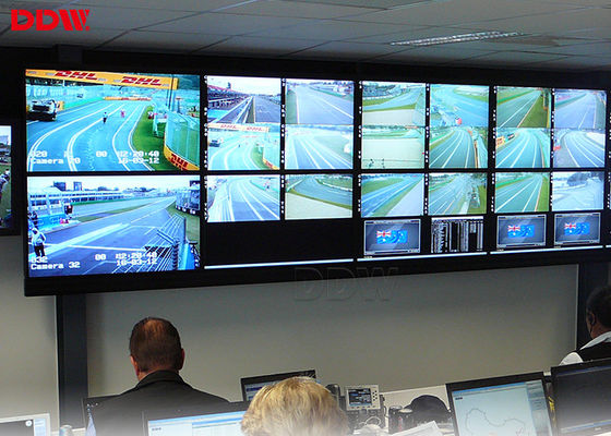 parede video 49 da moldura estreita super de 1,8 milímetros LG para o centro DDW-LW490DUN-TJB1 da sala de comando