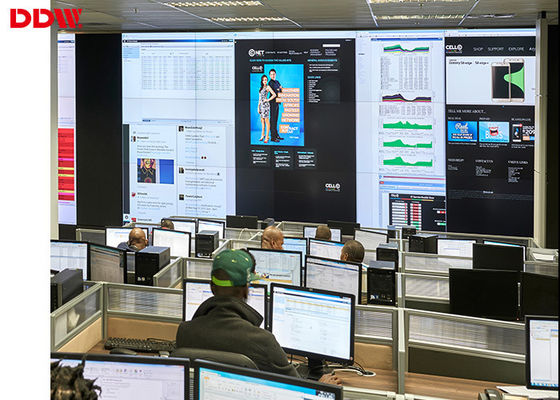 Multi alumínio escovado, gelo do controlador do monitor da imagem de grande tela do apoio do processador da parede da exposição