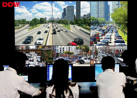 videowall video DDW-LW550DUN-THA3 da sala de comando da relação de VGA avoirdupois YPBPR da parede da fiscalização do tempo de resposta 5ms