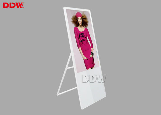 O restaurante quente da promoção cartazes digitais do lcd de 32 polegadas indica o displayer portátil da tela da propaganda do signage 1080P digital