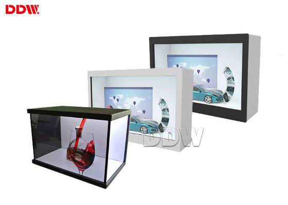 Lêndeas transparentes Wifi Bluetooth DDW-ADTS5501 da exposição 55" 500 do LCD do toque infravermelho de 6 pontos