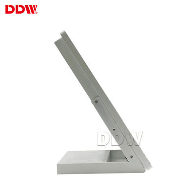 Exposição da propaganda tampo da mesa do Signage 15,6 de 700 Digitas do tela táctil das lêndeas do” para o café