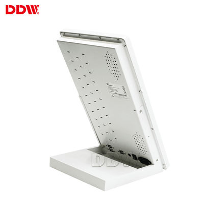 Exposição da propaganda tampo da mesa do Signage 15,6 de 700 Digitas do tela táctil das lêndeas do” para o café