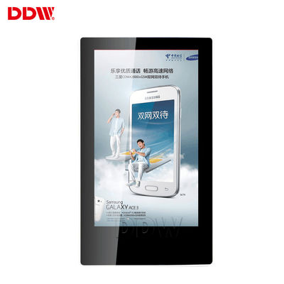 Exposição da propaganda tampo da mesa do Signage 15,6 de 700 Digitas do tela táctil das lêndeas do” para o café