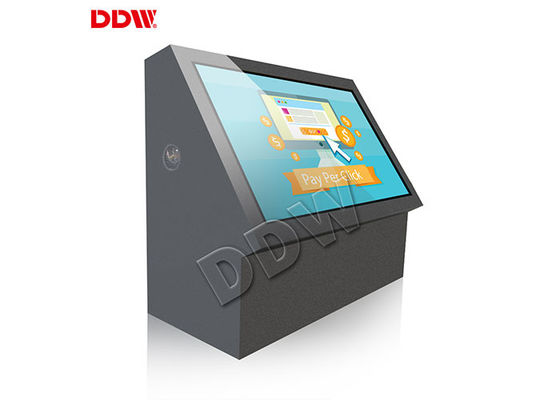 55 polegadas Outdoor IP65 Waterproof Piso Stand tela sensível ao toque Quiosque Ecrãs de publicidade Android 6.1 OS DDW-ADO5501SN