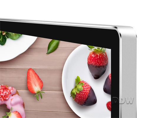 50" grande quiosque ereto livre que anuncia o tela táctil do formato do Signage de Digitas para o centro da monitoração de segurança