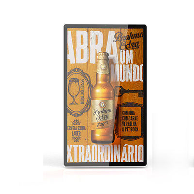 3500 Signage fixado na parede das lêndeas IP66 3840*2160 Lcd