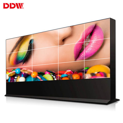 O monitor video estreito ultra finamente 8 da parede da moldura DDW LCD mordeu portos do sinal de 16M Color Support Variety