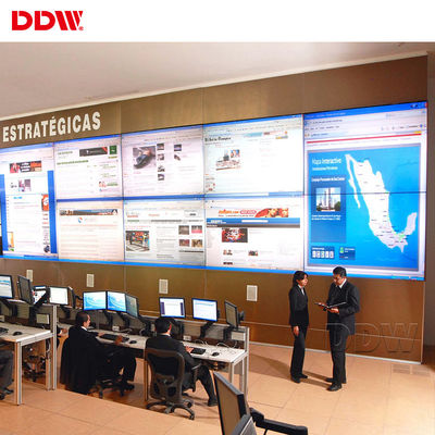 49 exposição de parede do toque da polegada 3.5mm multi, loja que anuncia a exibição de vídeo interativa com câmera