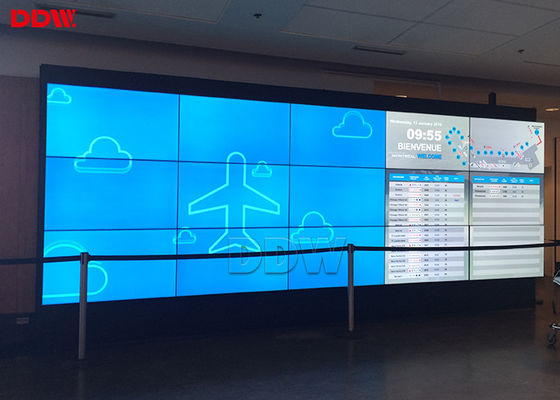 Tempo responsivo video interativo de pouco peso 6ms da visualização ótica da parede único