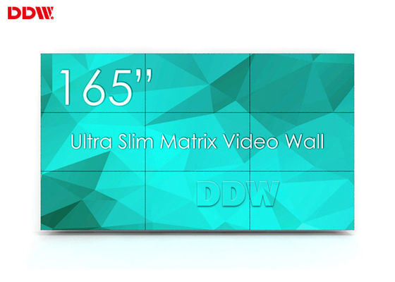 3x3 parede video fixada na parede, parede video vertical de 1080P UHD 49 polegadas
