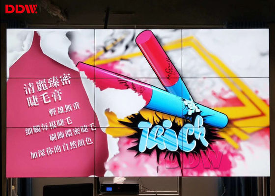 Projeto bonito da estrutura da parede da parede video comercial de controle remoto