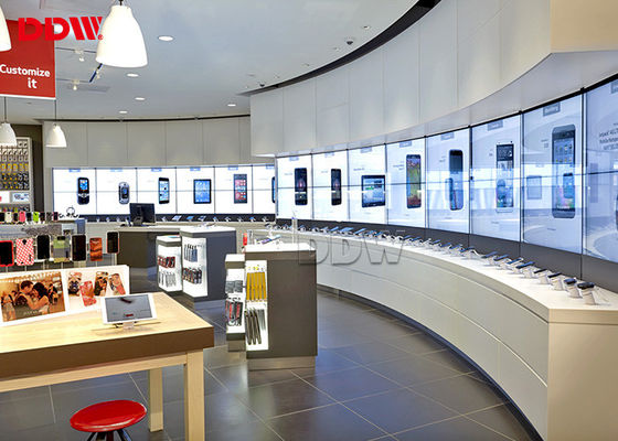 brilho alto video da polegada 700nits da parede 46 de 8Bit 16.7M Curved LCD com fãs de baixo nível de ruído