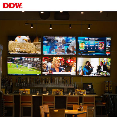 Parede video do CCTV do painel do LG 49 polegadas com Daisy Chain Processor 3.5mm com fãs de baixo nível de ruído