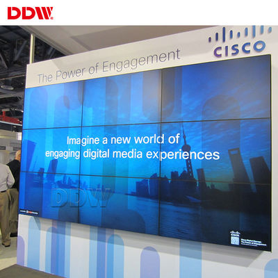 Da polegada video 3.5mm da parede 49 do CCTV da delegacia moldura ultra estreita semi exterior interna