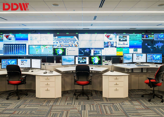 Parede video do monitor de controle RS232, exposição de parede video do LCD da moldura fina