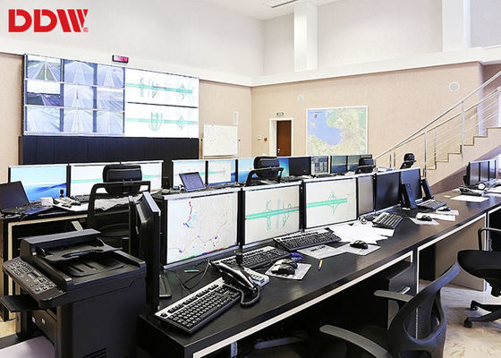 Parede video sem emenda da sala de comando/multi exposição de parede do vídeo da tela 55