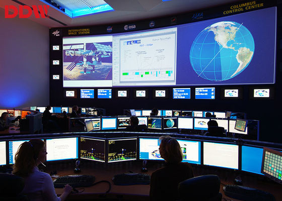 A propaganda de piscamento assina a parede video do CCTV com suporte fixado na parede