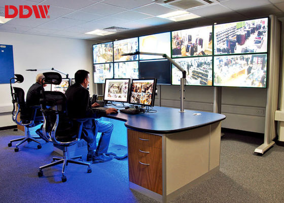 Suporte video do assoalho da parede do sistema CCTV do luminoso do diodo emissor de luz interno e semi exterior