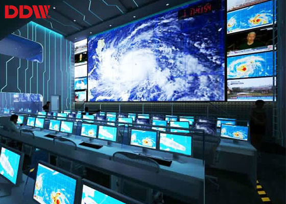 Parede video de alta resolução do CCTV para o aeroporto, estação HD 1920x1080P