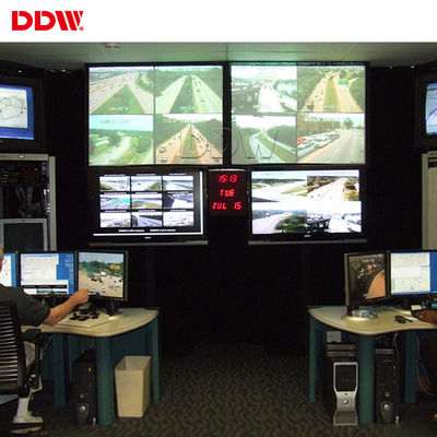 RS232 controlador de tela entrado video da saída máxima da matriz 144 da parede no multi