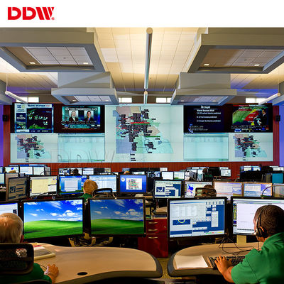 Controlador video 4k da parede de VGA do controle do IP RS232 com profundidade de cor 32bit/Pixel do software