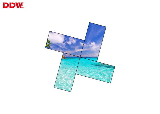 A parede video irregular da multi exposição com industrial original FEZ o painel do LCD