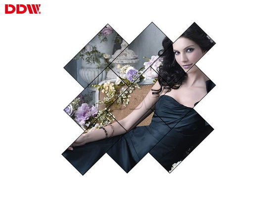 Parede video irregular de alta resolução com caixa de distribuição RJ45/saída de HDMI