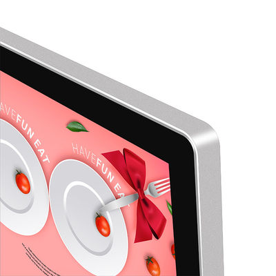 cartão do Sd de 22 telas do Signage de Digitas da polegada ou porta usb, exposição DDW-AD2201W do totem do monitor do tela táctil