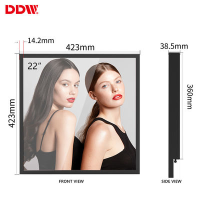 signage digital da tela do quadrado 22inch