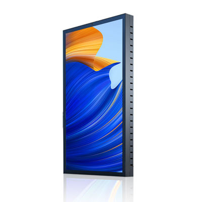 43 polegadas exterior todo o Signage fixado na parede de alumínio de Digitas do brilho alto