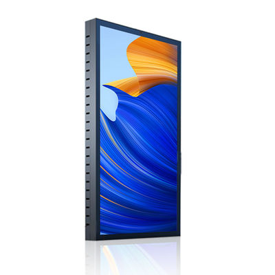 43 polegadas exterior todo o Signage fixado na parede de alumínio de Digitas do brilho alto