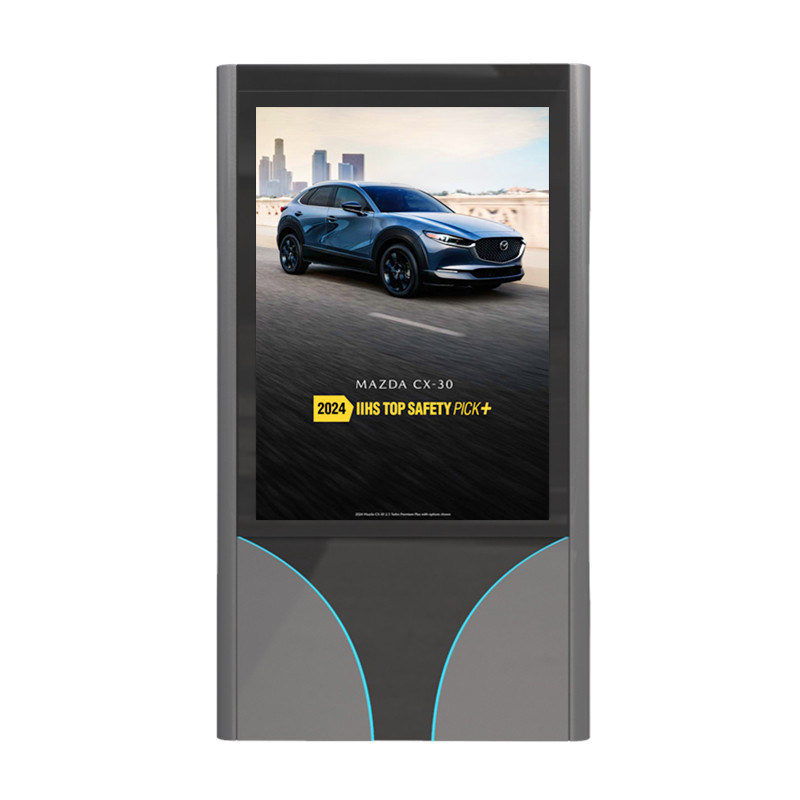 Instalação fácil P4 P5 P6 P8 P10 10000nits 3840hz mupi display exterior LED digital